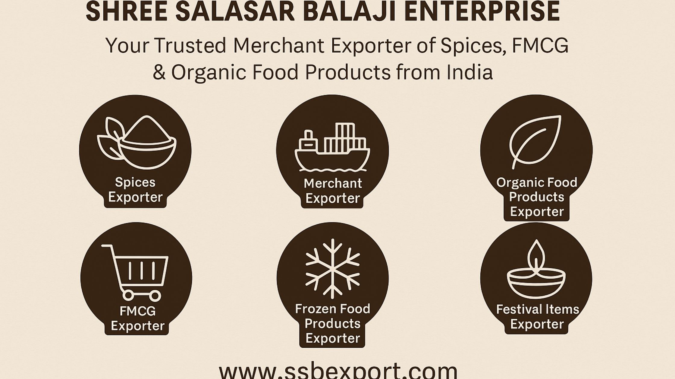 Your Trusted Merchant Exporter of Spices, FMCG & Organic Food Products from India